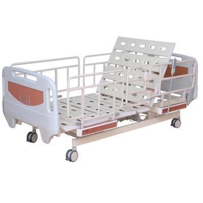 Remote Control Electric Nursing Bed Multi-Functional Folding Guardrail Hospital Bed