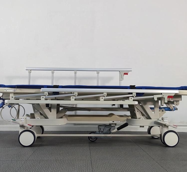 Bt-Tr063 Emergency Treatment Hydraulic Hospital Patient Transport Stretcher Trolley