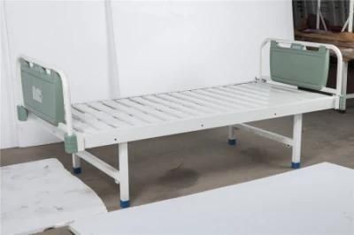 High Quality Lowest Price Manual Movable Flat Hospital Bed