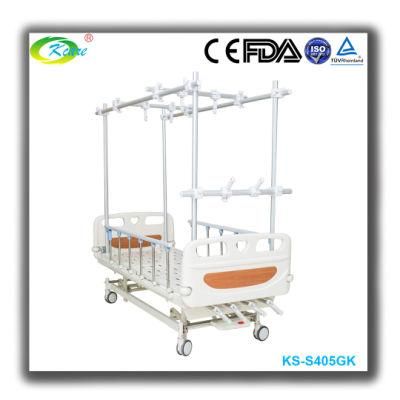 Three Function Manual Orthopedics Bed Price for Sale