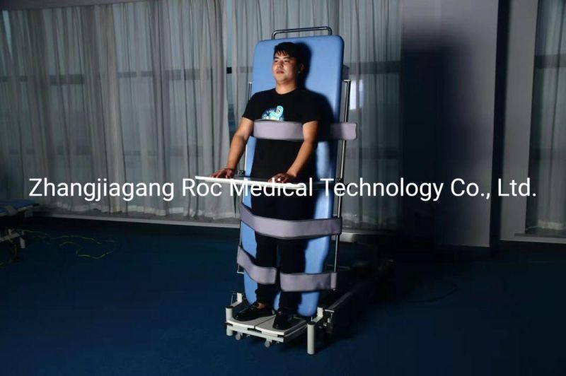 Hot Selling Metal Frame Electric Tilting Table for Physiotherapy Center