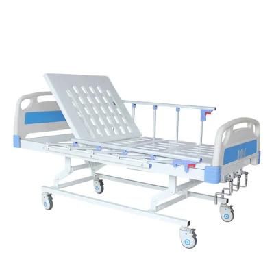Manufacturer Manual Three Function Hospital Bed Height Adjustment Clinic Medical Bed