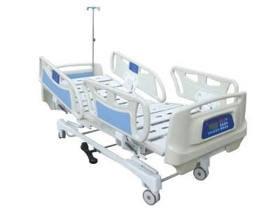 Electric Folding Hospital Bed Nursing Patient Intensive Clinic Care Multifunction Emergency 5 Function