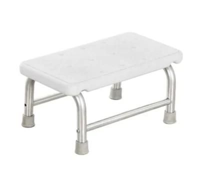 Mn-Fs001 Hot Sales Stainless Steel Double Step Medical Footstool