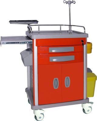 Stainless Steel No Leakage Fresh ABS Medication Trolley