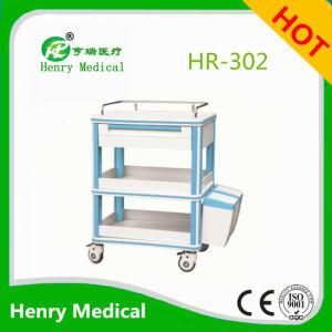 ABS Medical Trolley with Drawer/Instrument Trolley High Quantity