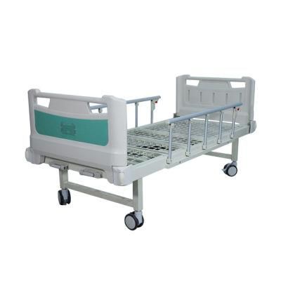 Hospital Furniture ABS Manual Crank Two Functions Manual Medical Bed