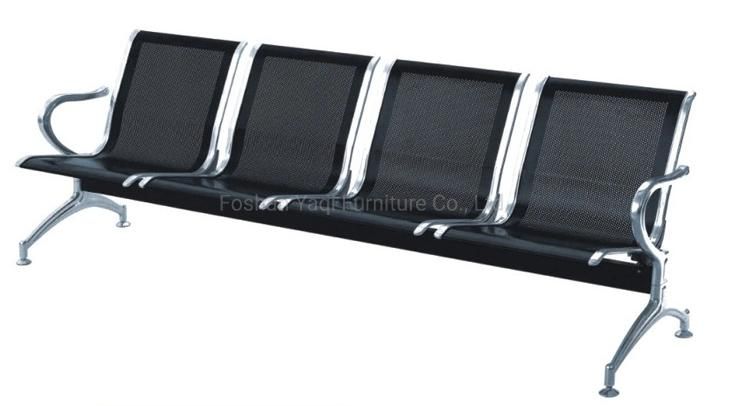 Metal Steel 4 Seaters Price Cheap Waiting Room Public Chair Furniture (YA-20)