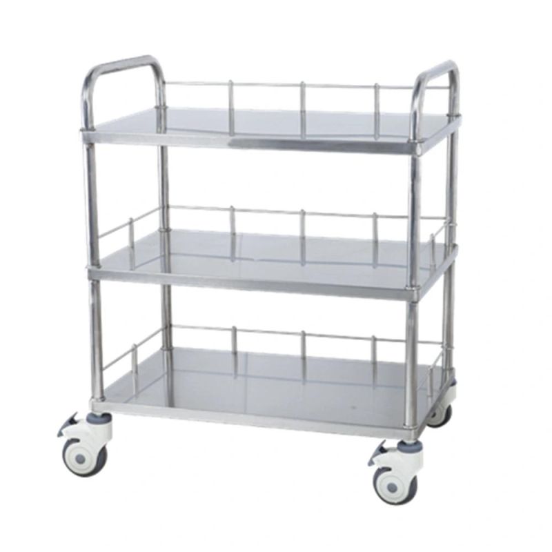 Portable Cart Hospital Emergency Nursing Equipment Trolley