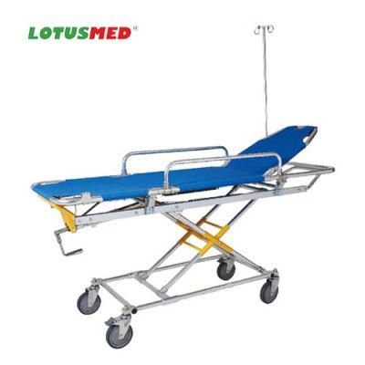 Lotusmed-Stretcher-01021 Aluminum Alloy Stretcher Emergency Bed