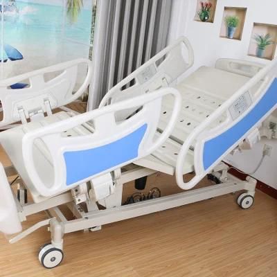 5-Function Nursing Care Medical Equipment Furniture ICU Patient Hospital Bed Popular in Peru