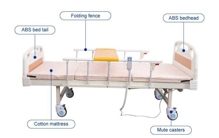 Automatic Emergency Bed ICU Electric Lifting Hospital Medical Bed