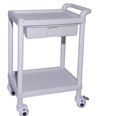 ABS Multifunctional Trolley Single Drawer to Hospital Furniture