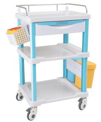 Medical Cart Hospital Nursing Treatment Trolley for Sale
