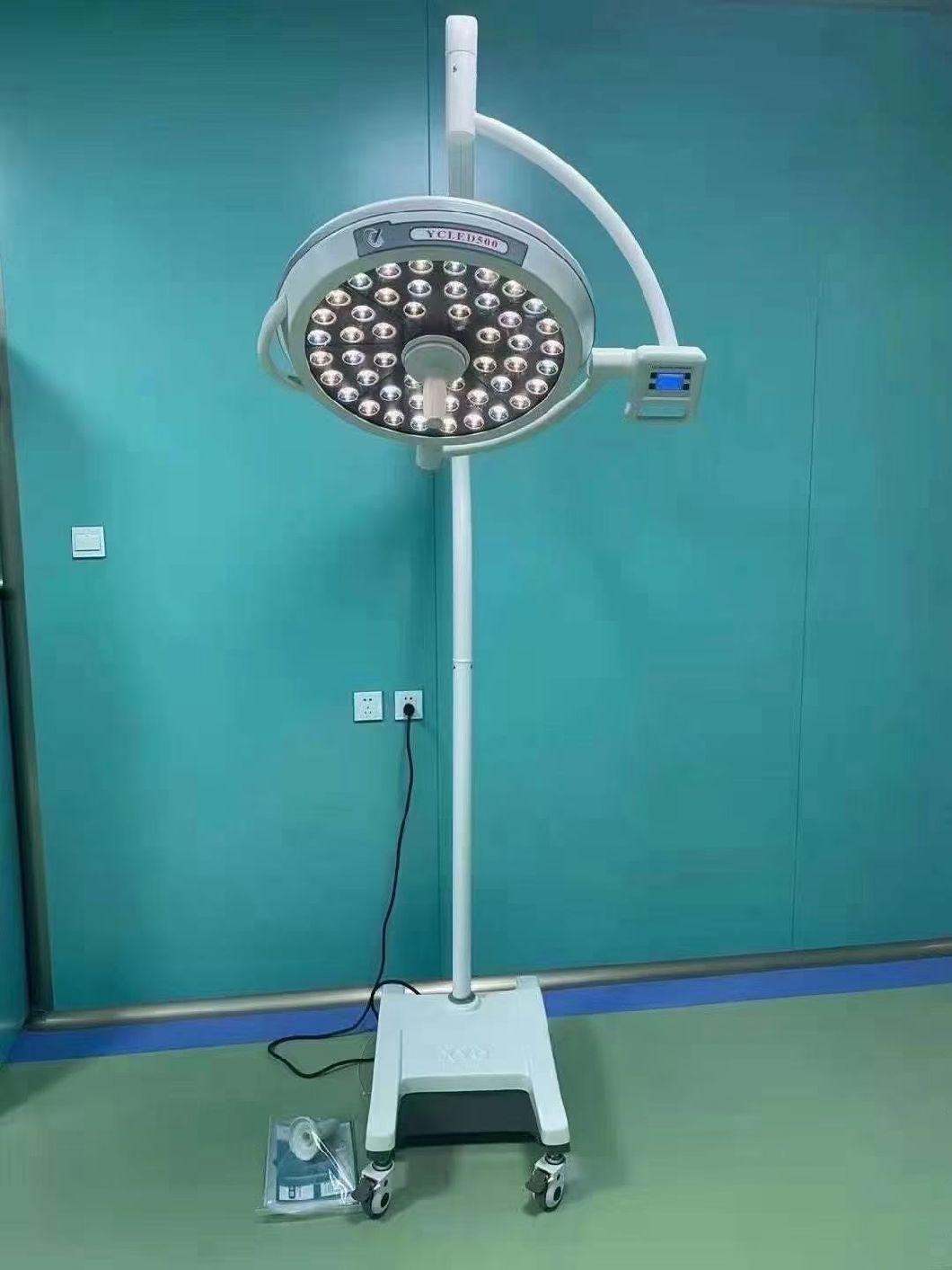 Hospital LED Light Best Quality Medical Battery Mobile LED Surgical Ceiling Light Head Halogen Lamp