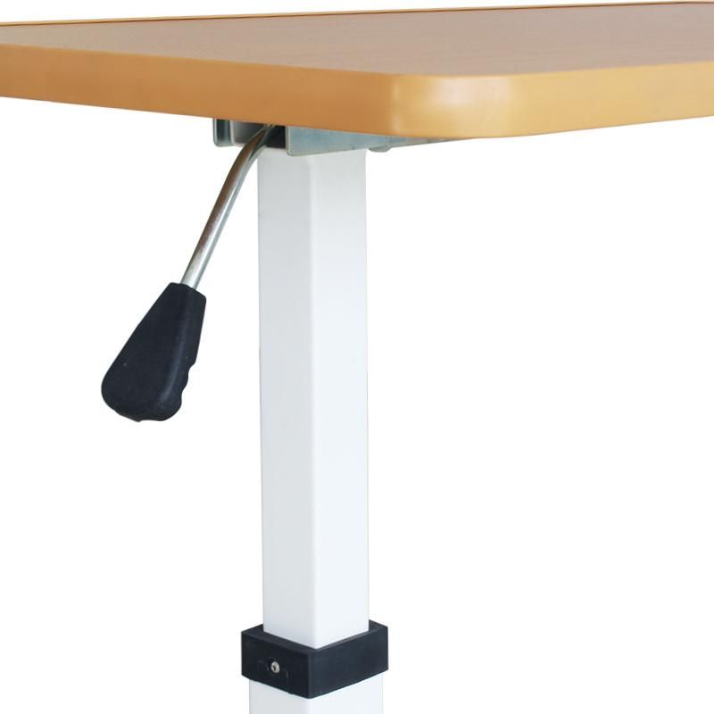 HS5514 Hospital Furniture Overbed Moveable Bedside Over Bed Table