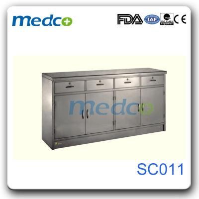 Hospital Furniture Large Big Storage Stainless Steel Cupboard