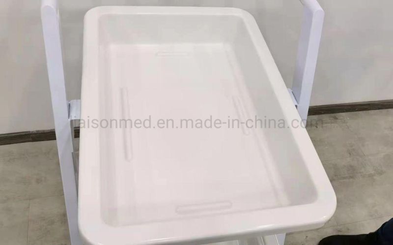 Mn-SUS019 Two Layer Medical Ent Trolley Colonoscopy Trolley Endoscope Trolley