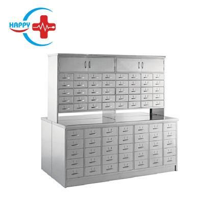 Hc-M081 Factory Price Medical Stainless Steel Pharmacy Cupboard Hospital Medicine Cabinet