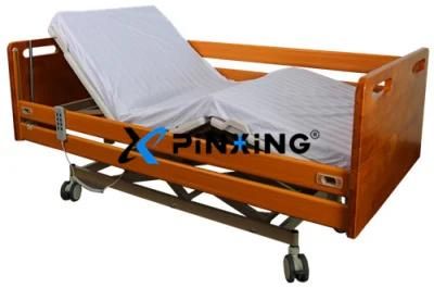 Household Style Solid Wood Electric Nursing Bed Home Care Bed