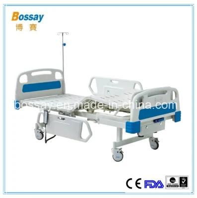 Two Colours Metal Electric Hospital Bed