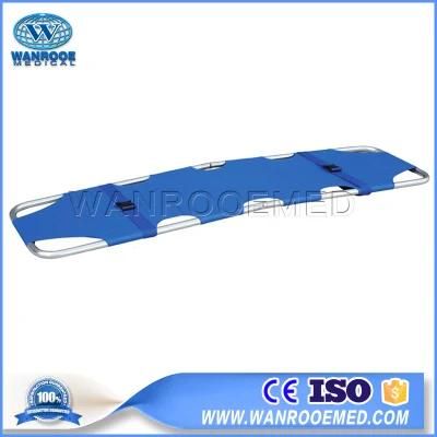 Ea-1b1MRI Hospital Aluminum Alloy Medical Patient Evacuation Folding Stretcher for MRI Dr CT