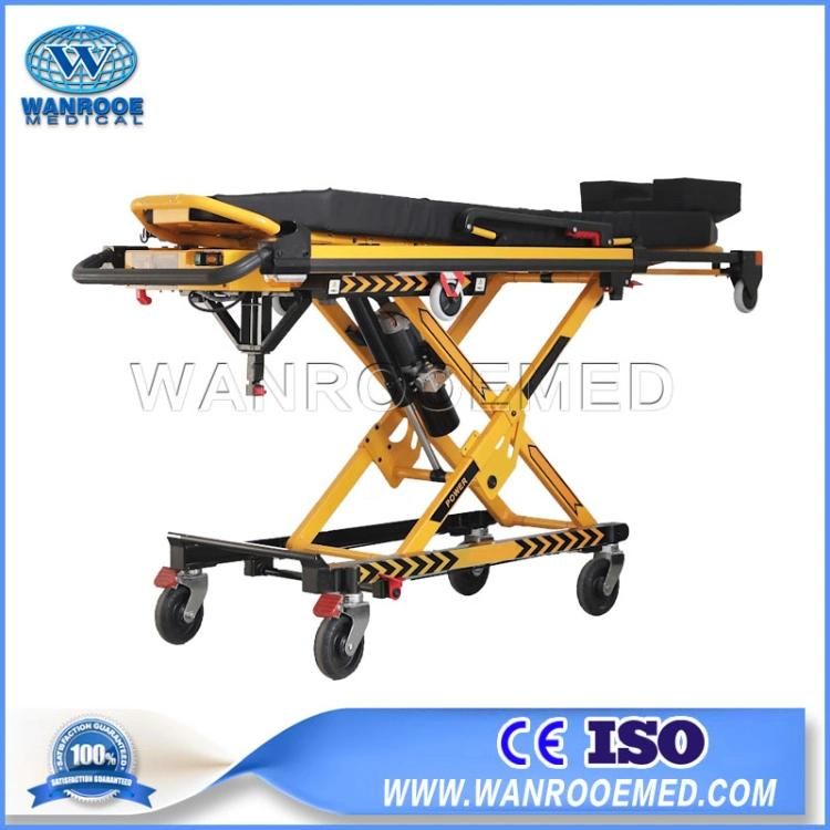 Ea-3ad Emergency Aluminium Alloy Electric Folding Patient Transfer Ambulance Stretcher