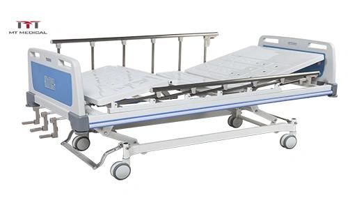 Hot Sale 3 Functions Manual Adjustable Hospital Bed for Patient