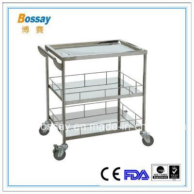 304# Stainless Steel Medical Trolley