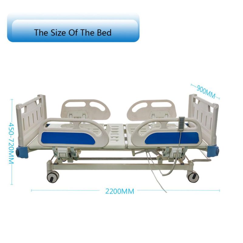 CE Medical Equipment 3 Function Hospital Manual Bed for Sale Bc05