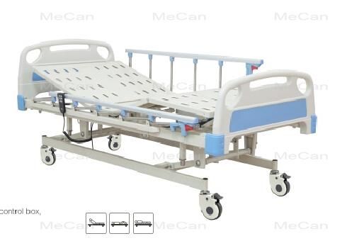 Medical Equipment Two Cranks ABS Electric Hospital Bed
