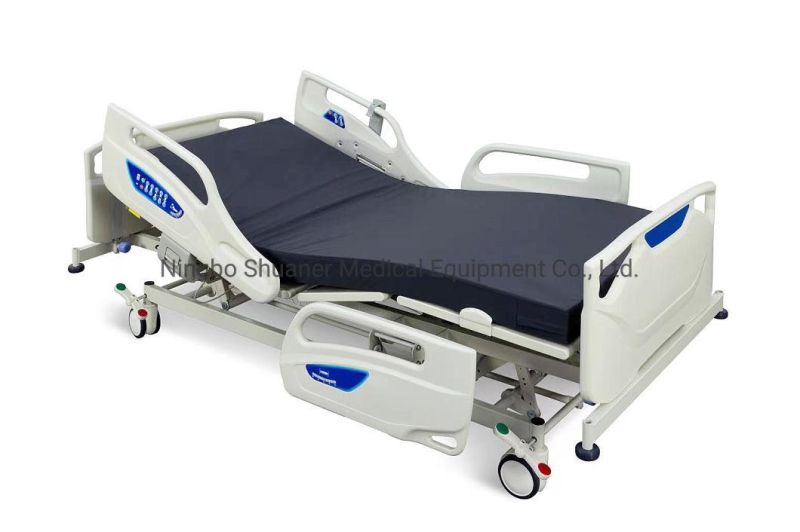 Medical Hospital Bed Electric Five Function ICU Hospital Bed Electric Bed