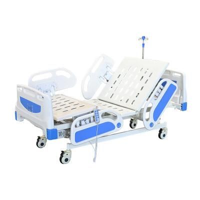 Manufacrurer Cheap Price Electric Three Function Hospital Bed with Height Adjustment