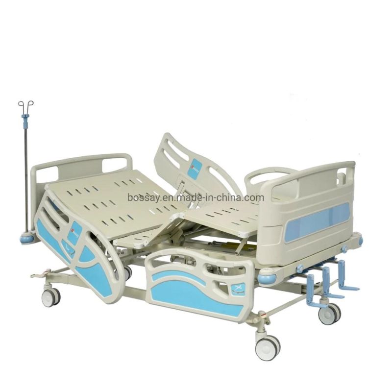 Modern Medical Furniture Three Functions Manual Hospital Bed