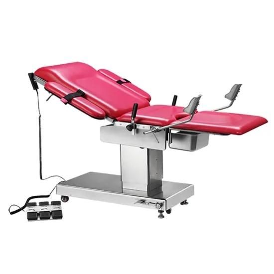 Hospital Medical Electric Gynecology Chair Obstetric Delivery Table