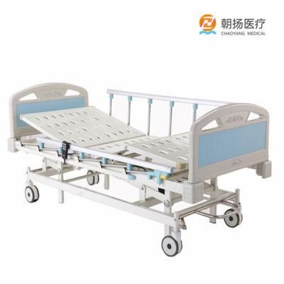 High Quality Medical Equipment Metal Adjustable Hospital Healthcare Bed for Patients