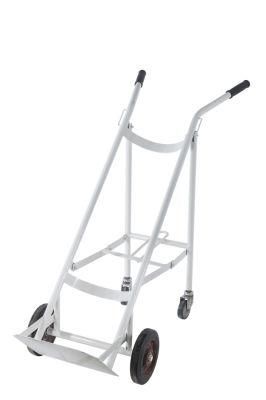 Hospital Furniture Medical Mobile Oxygen Bag Carry Cart Steel Oxygen Cylinder Trolley