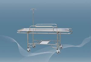 Medical Hospital Stainless Steel Durbale Stretcher Trolley / Hospital Furniture