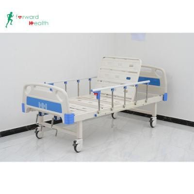 2 Function Electric Hospital Bed/Patient Bed/Nursing Bed/Medical Bed/ICU Bed with I. V Pole