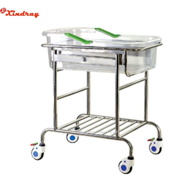 Hospital Furniture 2 Drawers Appliance Supplies Medical Emergency Carts Trolleys