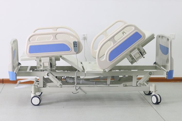 Medical Furniture Equipment Adjustable Electric 3 Function Hospital ICU Electronic Nursing Bed