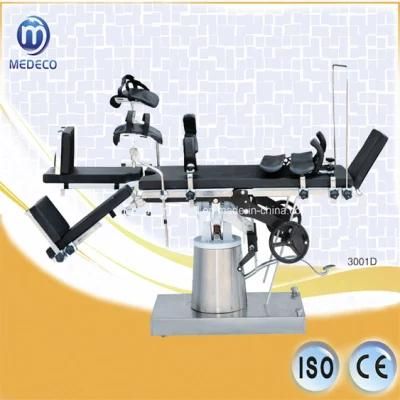 2100mmx480mm 3001 Manual Control Operating Surgical Table