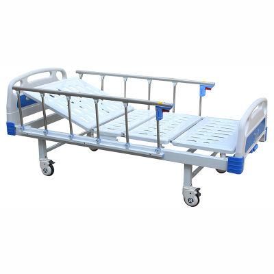 Sk033 Medical Bed with Overbed Table &amp; I. V Pole (CE/FDA/ISO)