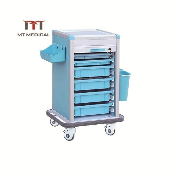 Hot Sales Luxury European Style Medical Equipment Medicine Trolley Cart