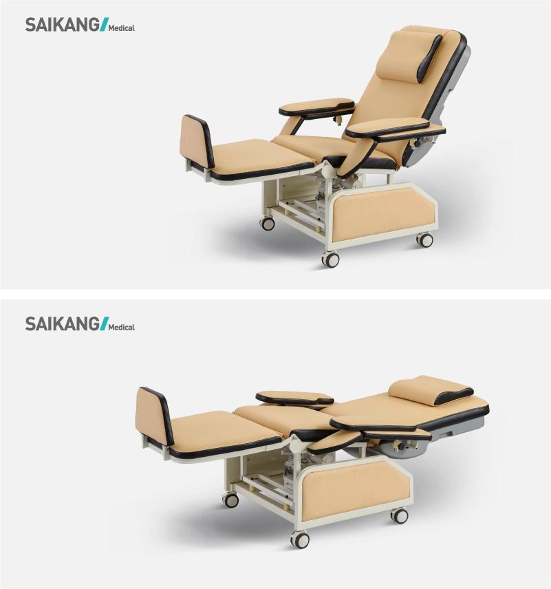 Ske-120b Stainless Steel Chair for Transfusion