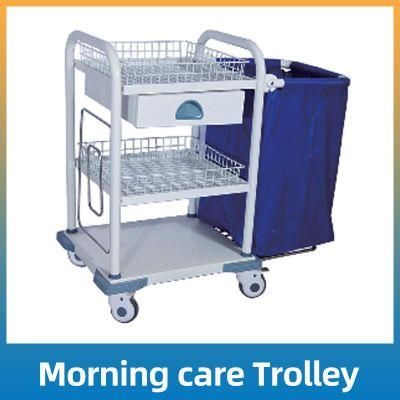 Hospital Furniture ABS Plastic Medical Morning Nursing Trolleys Factory Price