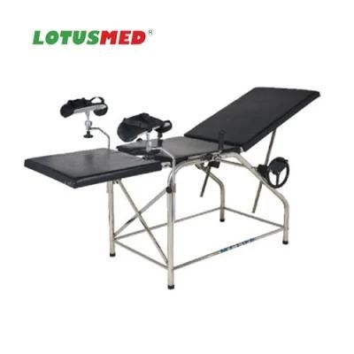 Lotusmed-Stretcher-888-B1-1 Aluminum Alloy Stretcher Female Examining Table