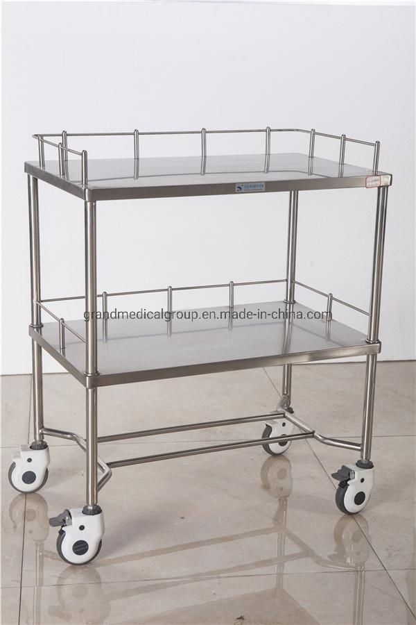 Stainless Steel Hospital Cart Medical Equipment