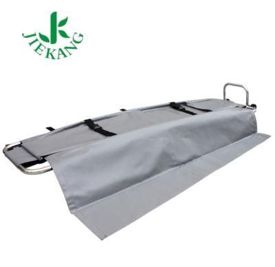Light Weight Hospital Mortuary Corpse Transport Folding Stretcher for Sale