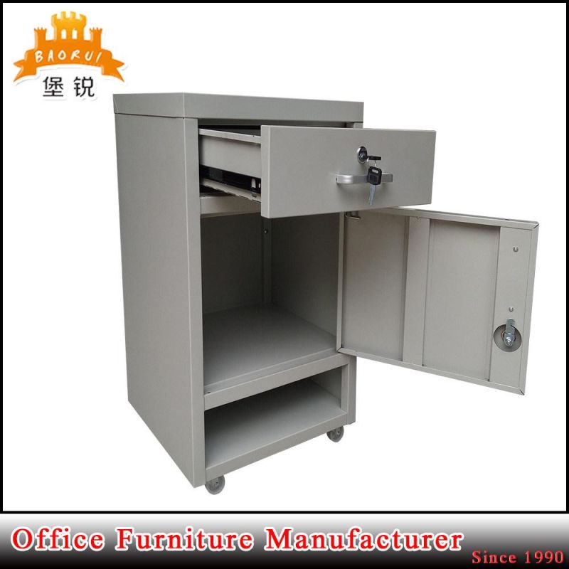 Jas-109 New Design Stainless Steel Multi-Function Hospital Nightstand Bedside Cabinet